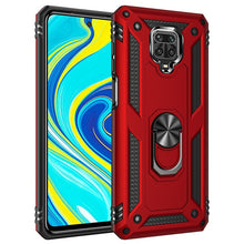 Load image into Gallery viewer, For Xiaomi Redmi Note 9S Case Shockproof Armor Stand Holder Car Ring Phone Case for Redmi Note 9 Pro Max Back Cover

