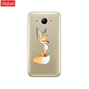 Case For Huawei Y3 2017 Case Soft Silicon Huawei Y3 2017 Transparent Back Cover 5.0'' TPU Y 3 2017 Phone Mobile Phone Bag
