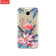 Load image into Gallery viewer, Case For Huawei Y3 2017 Case Soft Silicon Huawei Y3 2017 Transparent Back Cover 5.0&#39;&#39; TPU Y 3 2017 Phone Mobile Phone Bag
