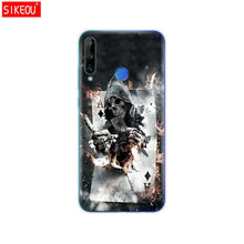 Load image into Gallery viewer, Silicon Case For HONOR 9C Case 6.39&quot; Soft Tpu Phone Cover On Huawei Honor 9C 9 C AKA-L29 Back Bag Coque Bumper Cat Tiger Fower
