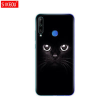 Load image into Gallery viewer, Silicon Case For HONOR 9C Case 6.39&quot; Soft Tpu Phone Cover On Huawei Honor 9C 9 C AKA-L29 Back Bag Coque Bumper Cat Tiger Fower
