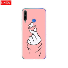 Load image into Gallery viewer, Silicon Case For HONOR 9C Case 6.39&quot; Soft Tpu Phone Cover On Huawei Honor 9C 9 C AKA-L29 Back Bag Coque Bumper Cat Tiger Fower
