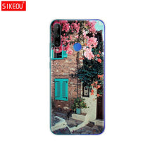 Load image into Gallery viewer, Silicon Case For HONOR 9C Case 6.39&quot; Soft Tpu Phone Cover On Huawei Honor 9C 9 C AKA-L29 Back Bag Coque Bumper Cat Tiger Fower

