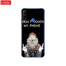 Load image into Gallery viewer, Silicon Case For HONOR 9C Case 6.39&quot; Soft Tpu Phone Cover On Huawei Honor 9C 9 C AKA-L29 Back Bag Coque Bumper Cat Tiger Fower
