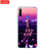 Load image into Gallery viewer, Silicon Case For HONOR 9C Case 6.39&quot; Soft Tpu Phone Cover On Huawei Honor 9C 9 C AKA-L29 Back Bag Coque Bumper Cat Tiger Fower
