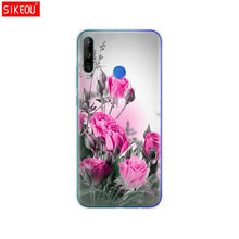 Load image into Gallery viewer, Silicon Case For HONOR 9C Case 6.39&quot; Soft Tpu Phone Cover On Huawei Honor 9C 9 C AKA-L29 Back Bag Coque Bumper Cat Tiger Fower

