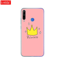 Load image into Gallery viewer, Silicon Case For HONOR 9C Case 6.39&quot; Soft Tpu Phone Cover On Huawei Honor 9C 9 C AKA-L29 Back Bag Coque Bumper Cat Tiger Fower
