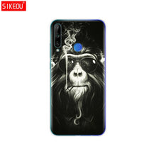 Load image into Gallery viewer, Silicon Case For HONOR 9C Case 6.39&quot; Soft Tpu Phone Cover On Huawei Honor 9C 9 C AKA-L29 Back Bag Coque Bumper Cat Tiger Fower
