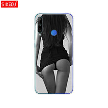 Load image into Gallery viewer, Silicon Case For HONOR 9C Case 6.39&quot; Soft Tpu Phone Cover On Huawei Honor 9C 9 C AKA-L29 Back Bag Coque Bumper Cat Tiger Fower
