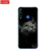 Load image into Gallery viewer, Silicon Case For HONOR 9C Case 6.39&quot; Soft Tpu Phone Cover On Huawei Honor 9C 9 C AKA-L29 Back Bag Coque Bumper Cat Tiger Fower
