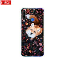 Load image into Gallery viewer, Silicon Case For HONOR 9C Case 6.39&quot; Soft Tpu Phone Cover On Huawei Honor 9C 9 C AKA-L29 Back Bag Coque Bumper Cat Tiger Fower
