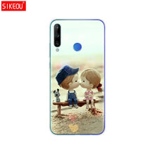 Load image into Gallery viewer, Silicon Case For HONOR 9C Case 6.39&quot; Soft Tpu Phone Cover On Huawei Honor 9C 9 C AKA-L29 Back Bag Coque Bumper Cat Tiger Fower
