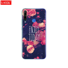 Load image into Gallery viewer, Silicon Case For HONOR 9C Case 6.39&quot; Soft Tpu Phone Cover On Huawei Honor 9C 9 C AKA-L29 Back Bag Coque Bumper Cat Tiger Fower
