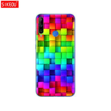 Load image into Gallery viewer, Silicon Case For HONOR 9C Case 6.39&quot; Soft Tpu Phone Cover On Huawei Honor 9C 9 C AKA-L29 Back Bag Coque Bumper Cat Tiger Fower
