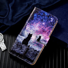 Load image into Gallery viewer, Cute Leather Phone Bag Case For Xiaomi Redmi 3S 4 4A 4X 5 Plus 5A 6A 6 Pro 7 7A 8 8A 9A Cover Animal Flower Cat Tiger Horse Bear
