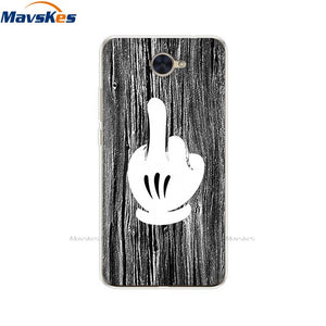 Case For Huawei Y7 2017 Case DUB-LX1 Silicone TPU Phone Cover For huawei y7 2019 Coqa y7 Print Painted Cat Flower Shells Bags