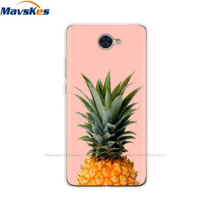 Case For Huawei Y7 2017 Case DUB-LX1 Silicone TPU Phone Cover For huawei y7 2019 Coqa y7 Print Painted Cat Flower Shells Bags