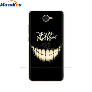 Case For Huawei Y7 2017 Case DUB-LX1 Silicone TPU Phone Cover For huawei y7 2019 Coqa y7 Print Painted Cat Flower Shells Bags