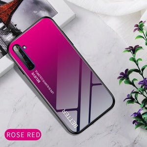 case on realme 3 5 6 pro x lite back cover for oppo realmi 3pro 5pro 6pro xlite light protective phone coque bag tempered glass