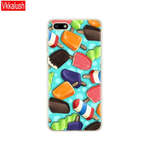 Silicon case For Huawei Honor 7A Case 5.45" inch Soft Tpu Phone Huawei Honor 7A 7 A DUA L22 Russian version Back Cover bag