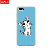 Load image into Gallery viewer, Silicon case For Huawei Honor 7A Case 5.45&quot; inch Soft Tpu Phone Huawei Honor 7A 7 A DUA L22 Russian version Back Cover bag
