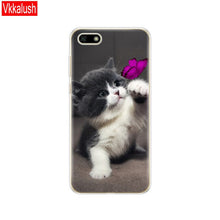 Load image into Gallery viewer, Silicon case For Huawei Honor 7A Case 5.45&quot; inch Soft Tpu Phone Huawei Honor 7A 7 A DUA L22 Russian version Back Cover bag
