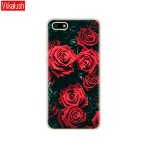 Silicon case For Huawei Honor 7A Case 5.45" inch Soft Tpu Phone Huawei Honor 7A 7 A DUA L22 Russian version Back Cover bag