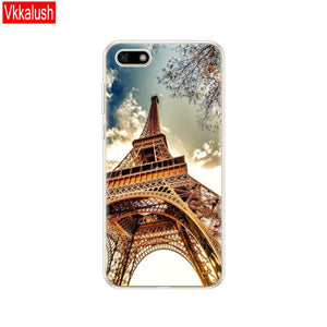 Silicon case For Huawei Honor 7A Case 5.45" inch Soft Tpu Phone Huawei Honor 7A 7 A DUA L22 Russian version Back Cover bag