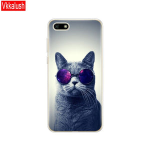 Silicon case For Huawei Honor 7A Case 5.45" inch Soft Tpu Phone Huawei Honor 7A 7 A DUA L22 Russian version Back Cover bag