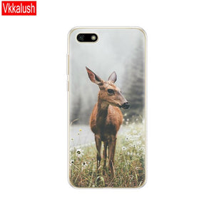 Silicon case For Huawei Honor 7A Case 5.45" inch Soft Tpu Phone Huawei Honor 7A 7 A DUA L22 Russian version Back Cover bag