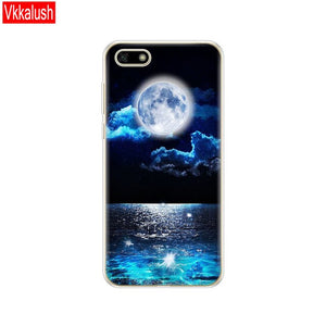 Silicon case For Huawei Honor 7A Case 5.45" inch Soft Tpu Phone Huawei Honor 7A 7 A DUA L22 Russian version Back Cover bag
