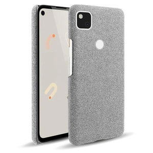 Anti-sweat Cloth Matte Case for Google Pixel 4A 4 3A 3 XL Anti-Fall Plain Mobile Phone Bag Cover