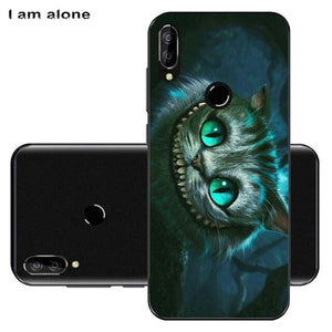 I am alone Phone Bags For Oukitel C16 / C16 Pro 2019 5.71 inch Solf TPU Fashion Mobile Cases For Oukitel C16 Pro Shipping Free