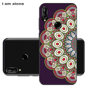 I am alone Phone Bags For Oukitel C16 / C16 Pro 2019 5.71 inch Solf TPU Fashion Mobile Cases For Oukitel C16 Pro Shipping Free