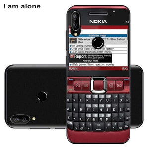I am alone Phone Bags For Oukitel C16 / C16 Pro 2019 5.71 inch Solf TPU Fashion Mobile Cases For Oukitel C16 Pro Shipping Free