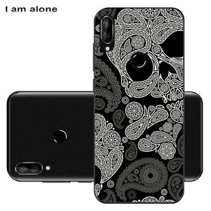 I am alone Phone Bags For Oukitel C16 / C16 Pro 2019 5.71 inch Solf TPU Fashion Mobile Cases For Oukitel C16 Pro Shipping Free