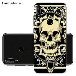 I am alone Phone Bags For Oukitel C16 / C16 Pro 2019 5.71 inch Solf TPU Fashion Mobile Cases For Oukitel C16 Pro Shipping Free