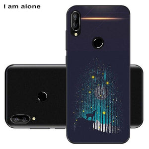 I am alone Phone Bags For Oukitel C16 / C16 Pro 2019 5.71 inch Solf TPU Fashion Mobile Cases For Oukitel C16 Pro Shipping Free