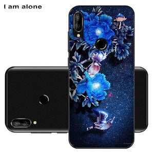I am alone Phone Bags For Oukitel C16 / C16 Pro 2019 5.71 inch Solf TPU Fashion Mobile Cases For Oukitel C16 Pro Shipping Free