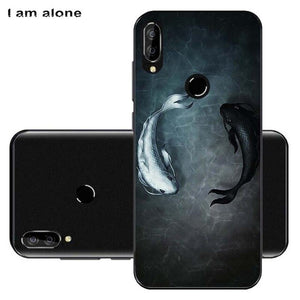 I am alone Phone Bags For Oukitel C16 / C16 Pro 2019 5.71 inch Solf TPU Fashion Mobile Cases For Oukitel C16 Pro Shipping Free