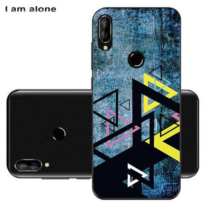 I am alone Phone Bags For Oukitel C16 / C16 Pro 2019 5.71 inch Solf TPU Fashion Mobile Cases For Oukitel C16 Pro Shipping Free
