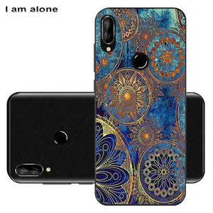 I am alone Phone Bags For Oukitel C16 / C16 Pro 2019 5.71 inch Solf TPU Fashion Mobile Cases For Oukitel C16 Pro Shipping Free