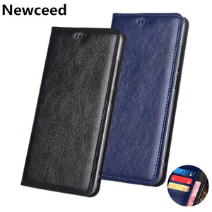 Genuine Leather Flip Standing Wallet Phone Bag For Nokia 8 Case For Nokia 7.1 Plus/Nokia 7.2 Wallet Magnetic Book Flip Case Capa