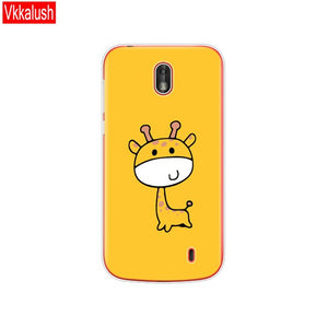 Phone Case For Nokia 1 Plus Case Cover Cute Cartoon Silicon Soft Back Cover Nokia 1 For Nokia1 Plus Case Bag bumper coque capa