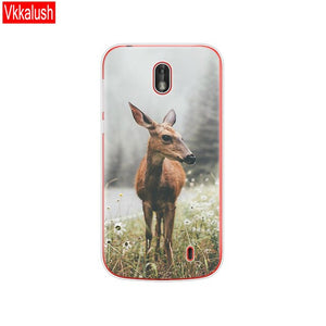 Phone Case For Nokia 1 Plus Case Cover Cute Cartoon Silicon Soft Back Cover Nokia 1 For Nokia1 Plus Case Bag bumper coque capa