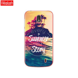 Phone Case For Nokia 1 Plus Case Cover Cute Cartoon Silicon Soft Back Cover Nokia 1 For Nokia1 Plus Case Bag bumper coque capa