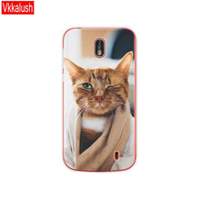 Load image into Gallery viewer, Phone Case For Nokia 1 Plus Case Cover Cute Cartoon Silicon Soft Back Cover Nokia 1 For Nokia1 Plus Case Bag bumper coque capa

