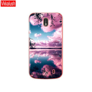 Phone Case For Nokia 1 Plus Case Cover Cute Cartoon Silicon Soft Back Cover Nokia 1 For Nokia1 Plus Case Bag bumper coque capa
