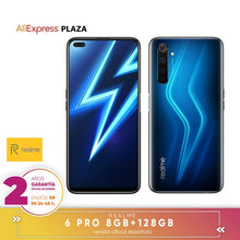 Load image into Gallery viewer, [Official Spanish guarantee version] Realme 6 pro Smartphone of 6.6 ”, 8 GB RAM + 128 GB ROM, OctaCore Snapdragon 720G processor
