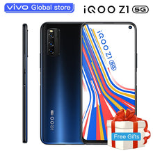 Load image into Gallery viewer, Original vivo iQOO Z1 5G 6GB 128GB MediaTek 1000 Plus Mobile Phone Celular 4500mAh 44W Charging 144Hz Refresh Rate Cell phone
